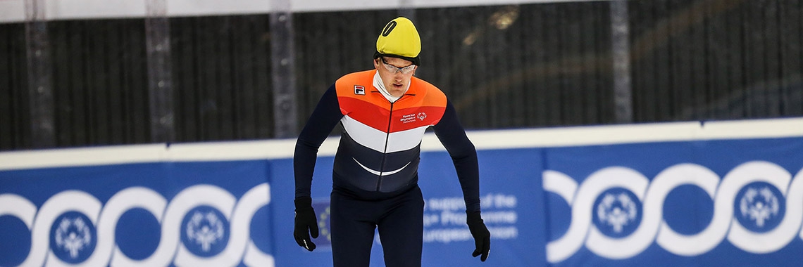 Schaatser Sebastiaan maakt dromen waar